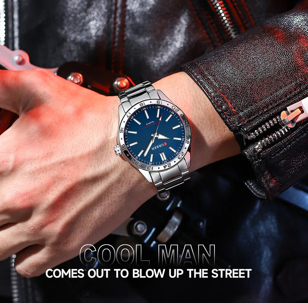CURREN 8452 Men Quartz Watch
