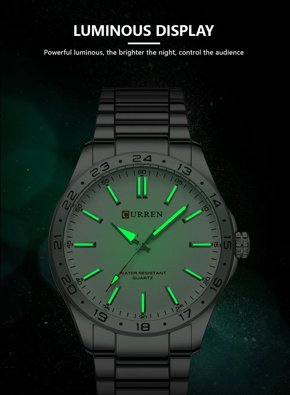 CURREN 8452 Men Quartz Watch