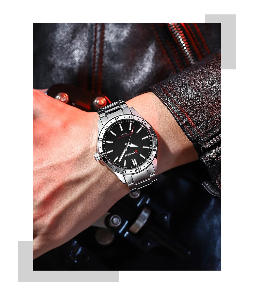 CURREN 8452 Men Quartz Watch