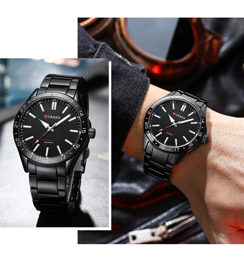 CURREN 8452 Men Quartz Watch