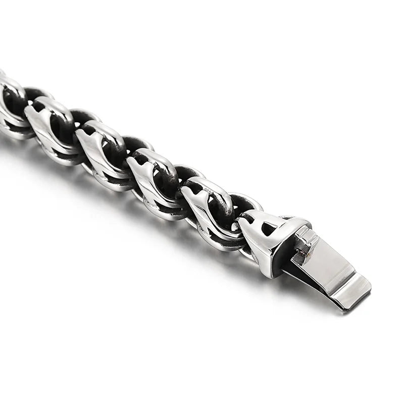 Twisted Link Chain Stainless Steel