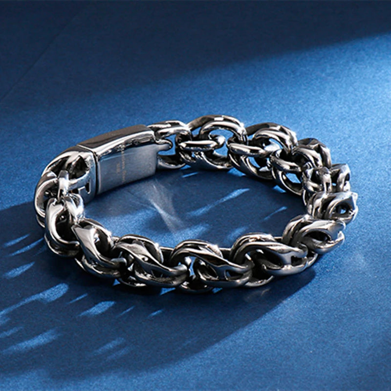 Twisted Link Chain Stainless Steel