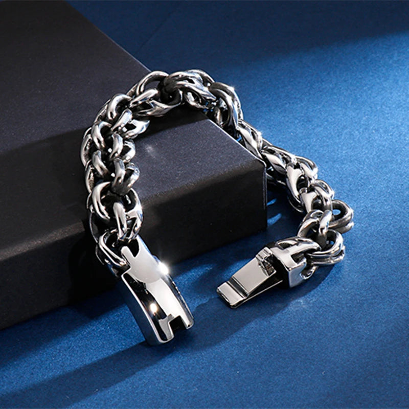 Twisted Link Chain Stainless Steel