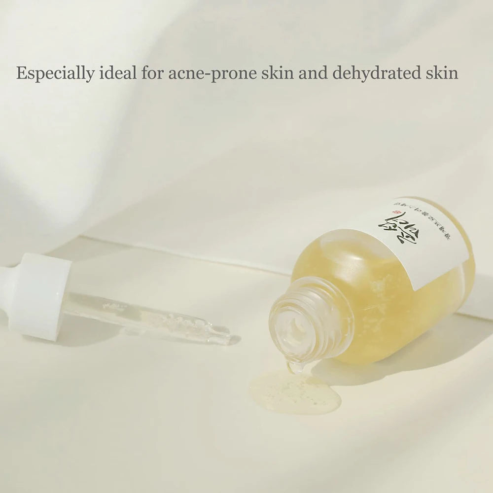 Korean Facial Moisturizing Calming Revive Glow Deep Serum Green Tea Panthenol Propolis Niacinamide Ginseng Snail Mucin Rice Skin