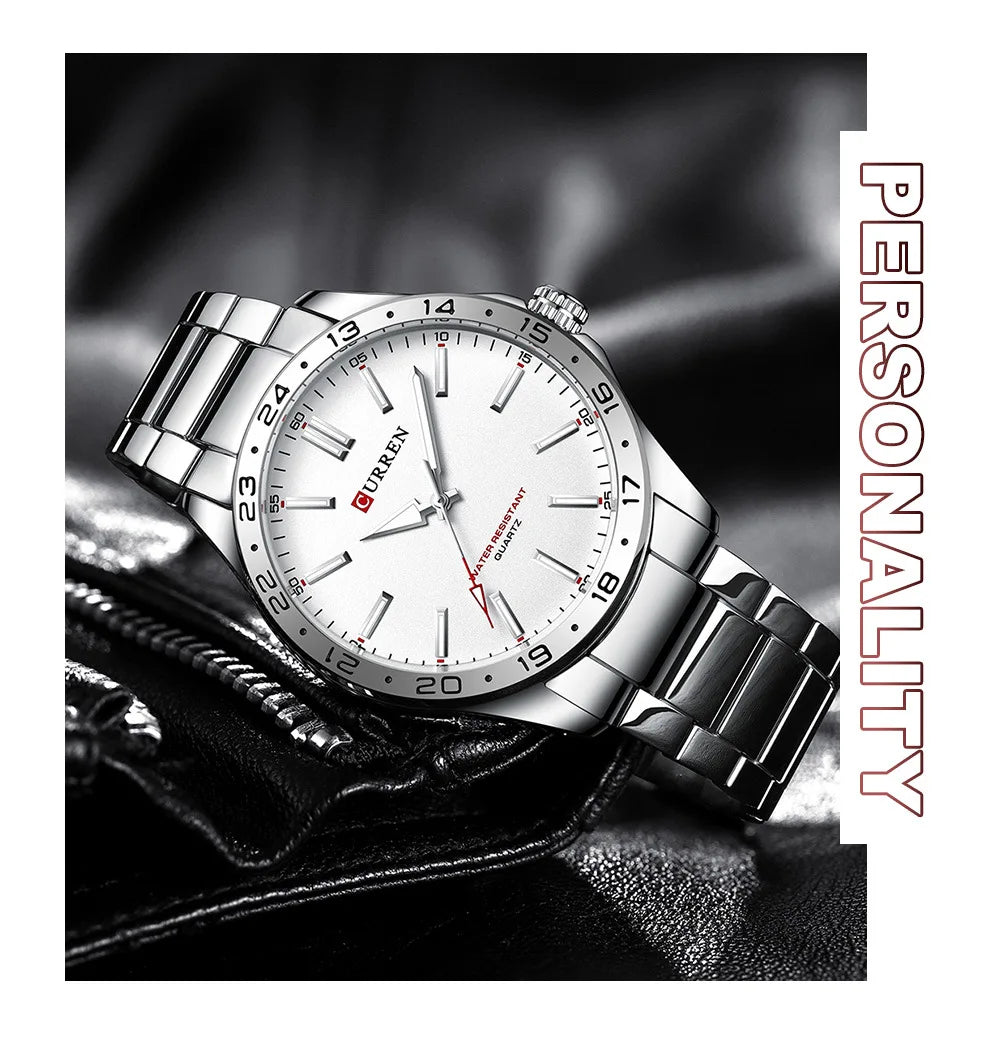 CURREN 8452 Men Quartz Watch