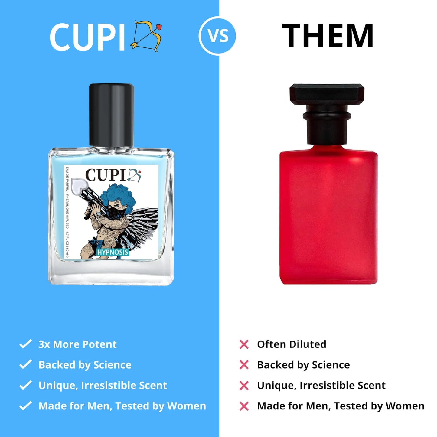 Cupid Perfume Infused Cologne