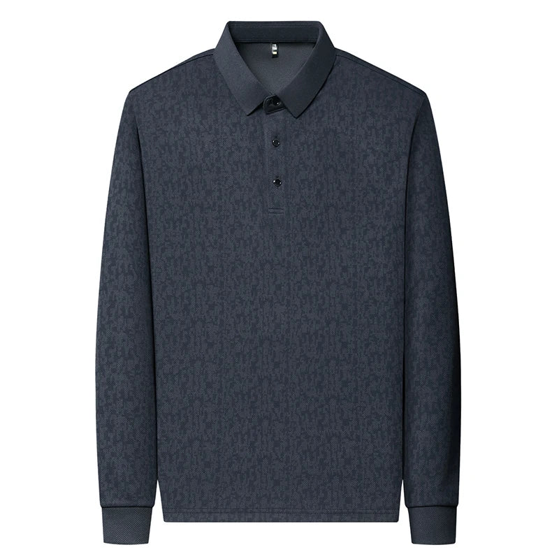 Long Sleeve Polo Shirt Korean Edition Summer