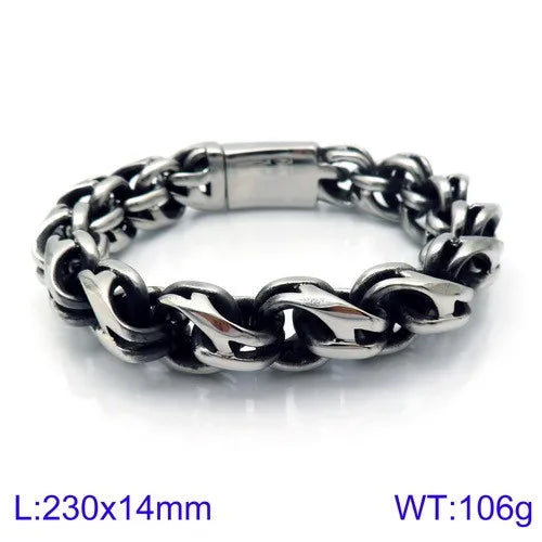 Twisted Link Chain Stainless Steel